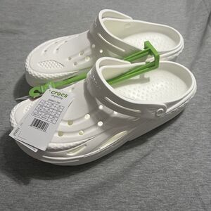 NWT Crocs Off Grid Clog - White Mens 11 Streetwear Comfort Shoes